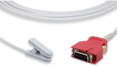 Masimo Compatible Direct-Connect SpO2 Sensor - Ear Clip 12ft