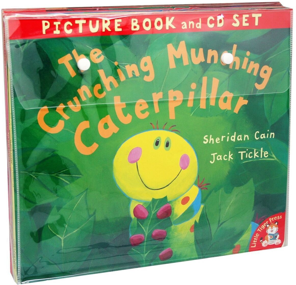 The Crunching Munching Caterpillar and Other Stories 10 Books & CDs Collection Set - Little Tiger Press - Ages 0-5 - Paperback Picture Books