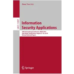 Information Security Applications, Fachbücher von Ilsun You