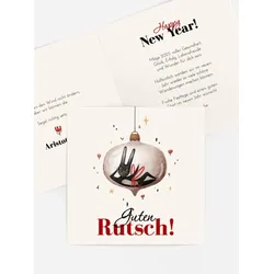 Neujahrskarten selbst gestalten mit Spruch und Fotos im Onlinedesigner bei Meine-Kartenmanufaktur.de