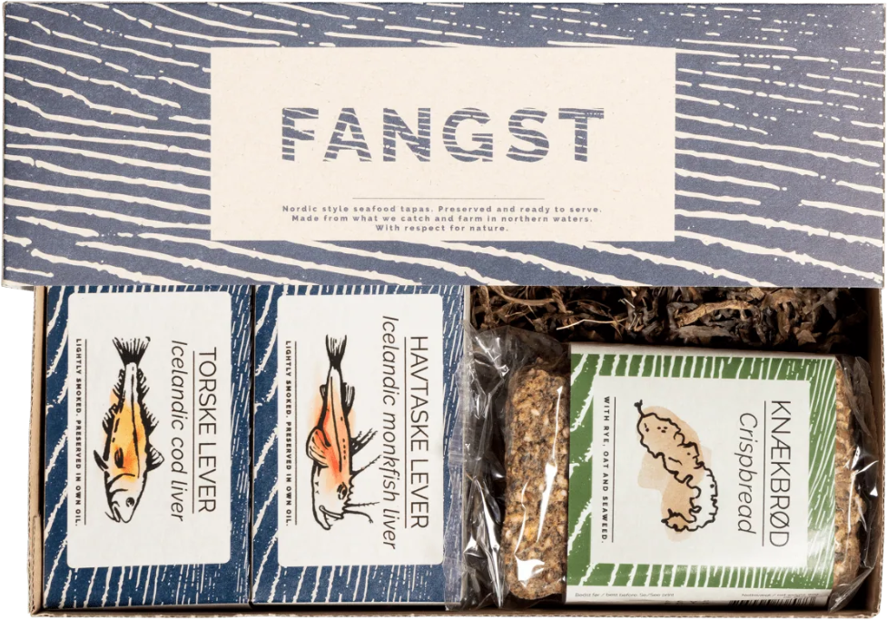 FANGST Nordic Tapas Box – “Foie Gras of the Ocean” - 1  single unit