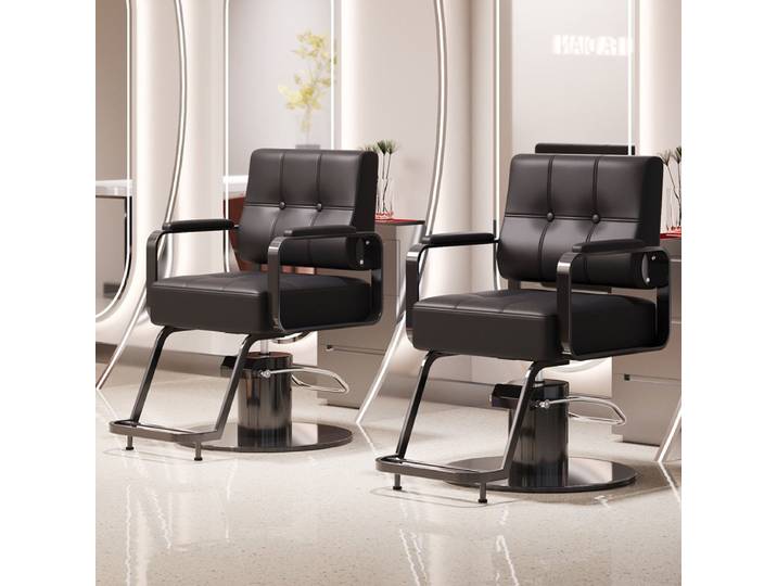 Repose-pieds rotatif Chaise De barbier ascenseur luxe confortable Chaise De Salon De luxe beauté moderne Chaise De Coiffure meubles De Salon