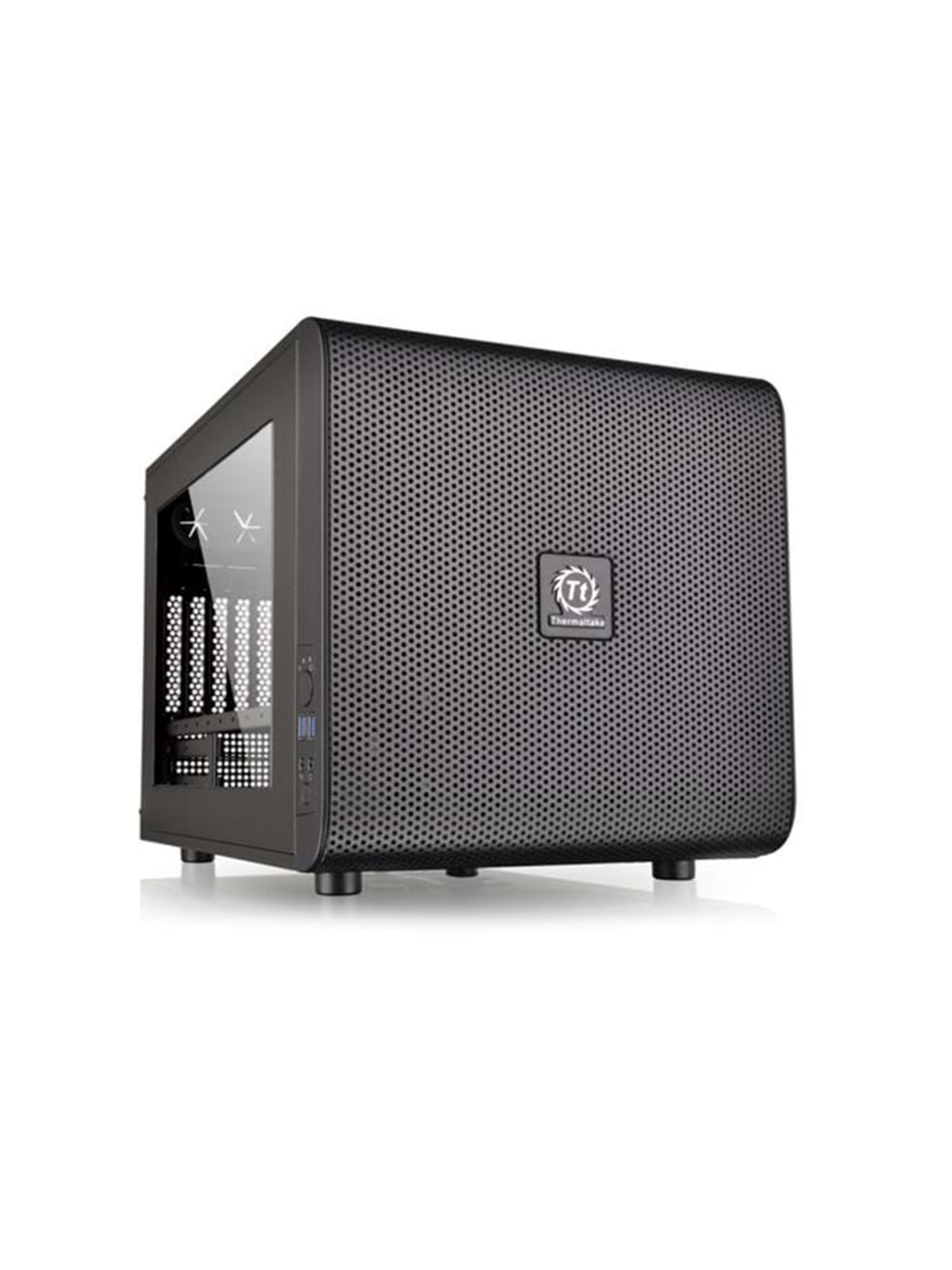 Thermaltake Core V21 - Gehäuse - Cube - Schwarz