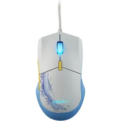 Cooler Master Souris filaire Gamer MasterMouse MM310 Street Fighter 6 (Blanc/Bleu) (Kabelgebunden), Maus, Mehrfarbig