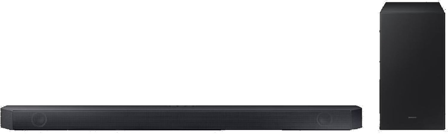 SAMSUNG Q600C 3.1.2ch Soundbar (2023) - Dolby Atmos, DTS:X, Wireless Subwoofer, Adaptive & Gaming Sound, Bluetooth, New