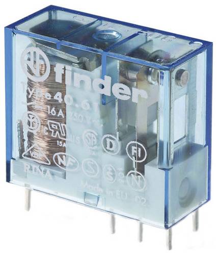 Finder 40.61.7.024.1001 Relais 24 V/DC 1St.