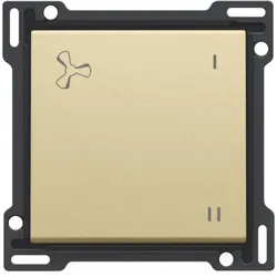 Niko Züblin 221-61106 Abdeckung für Wechselschalter für mechanische Motoransteuerung, gold c 22161106