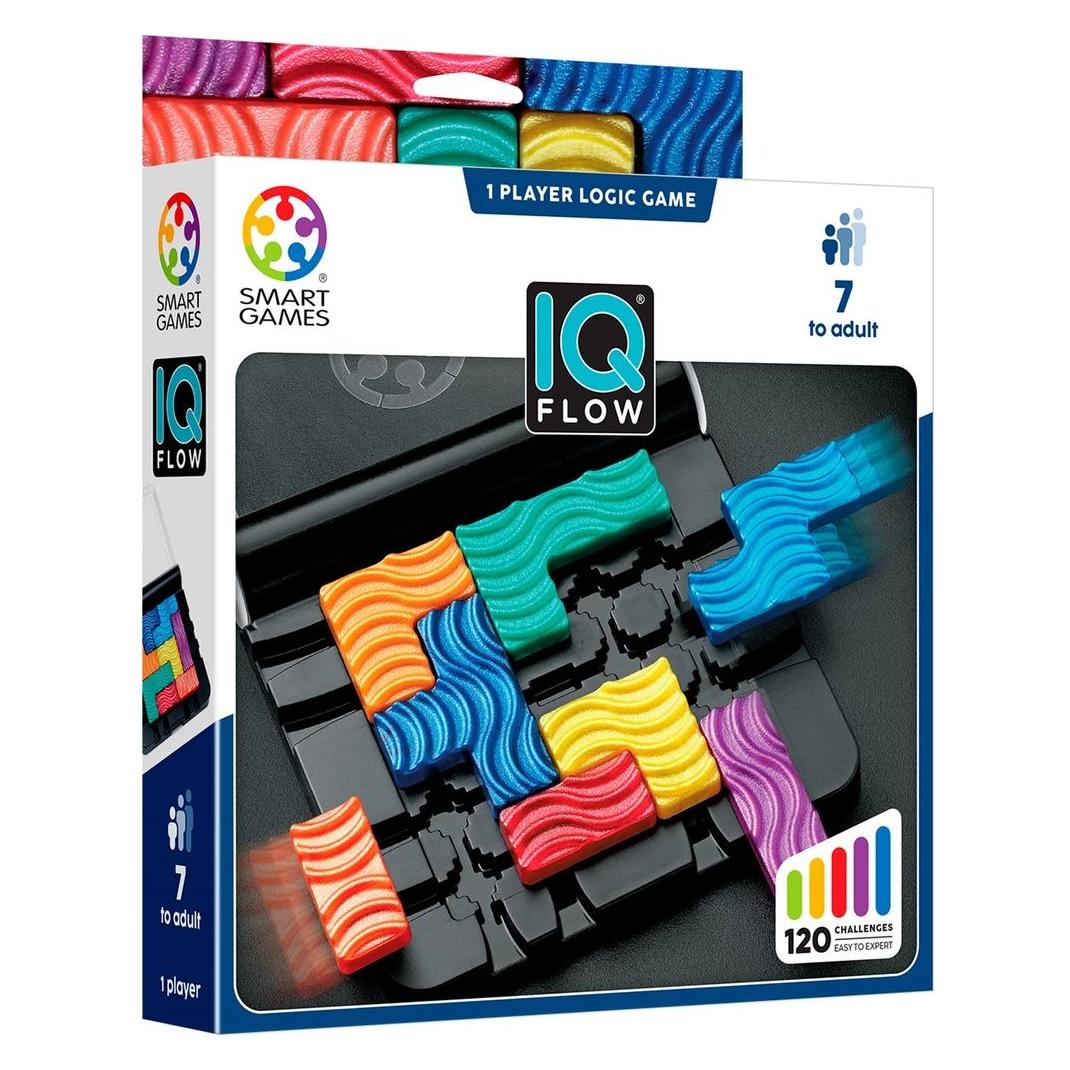 Smart Games IQ Flow (mult) (Dänisch, Deutsch, Englisch, Finnisch, Französisch, Italienisch, Niederländisch, Norwegisch, Schwedisch, Spanisch, 1 Spieler) (SG340)