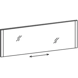 Artiqua Variabler LED-Spiegel, Weiß Glanz, 071-SFV-2-20-68 071-SFV-2-20-68