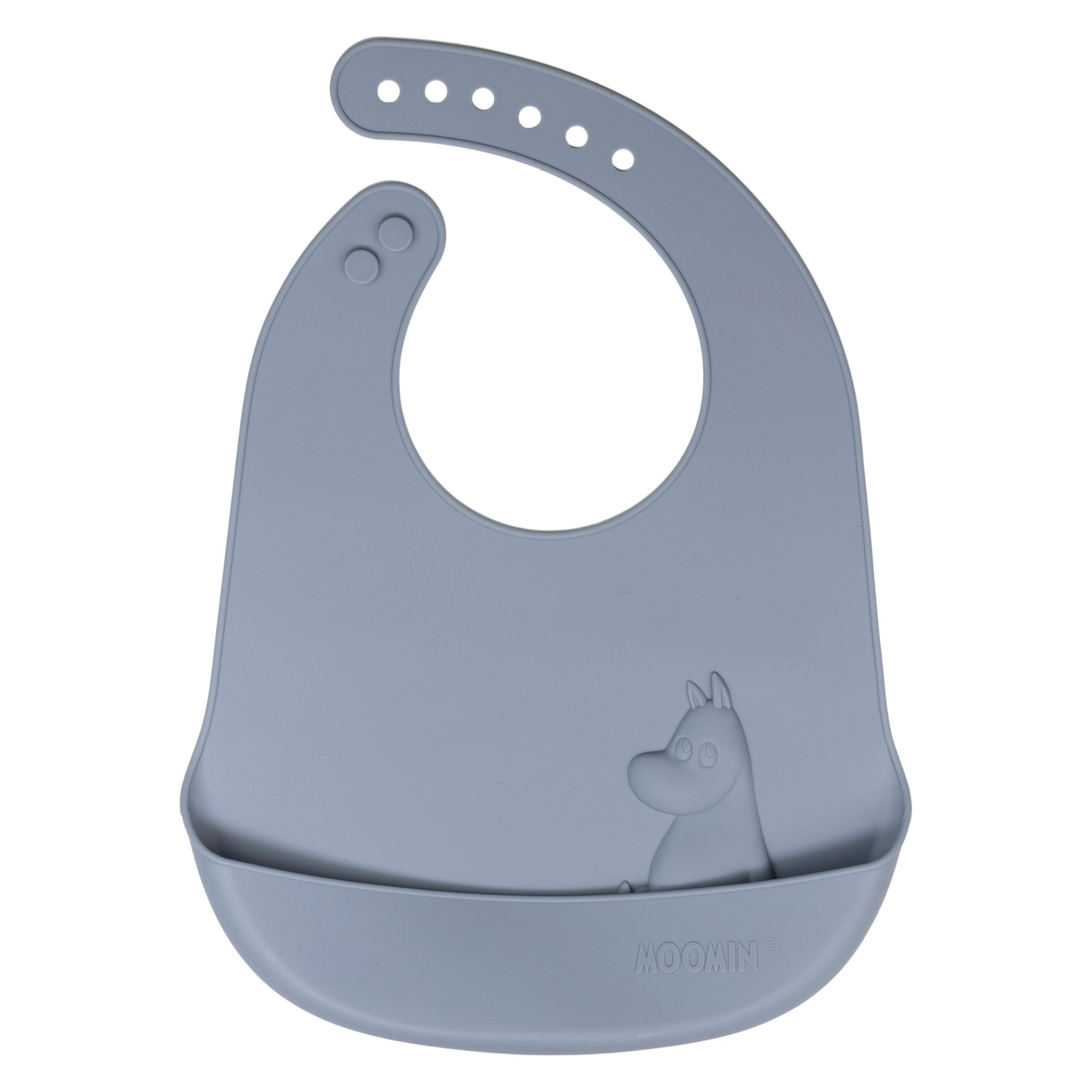 Muuwmi Silicone bib, sky blue (52272818)