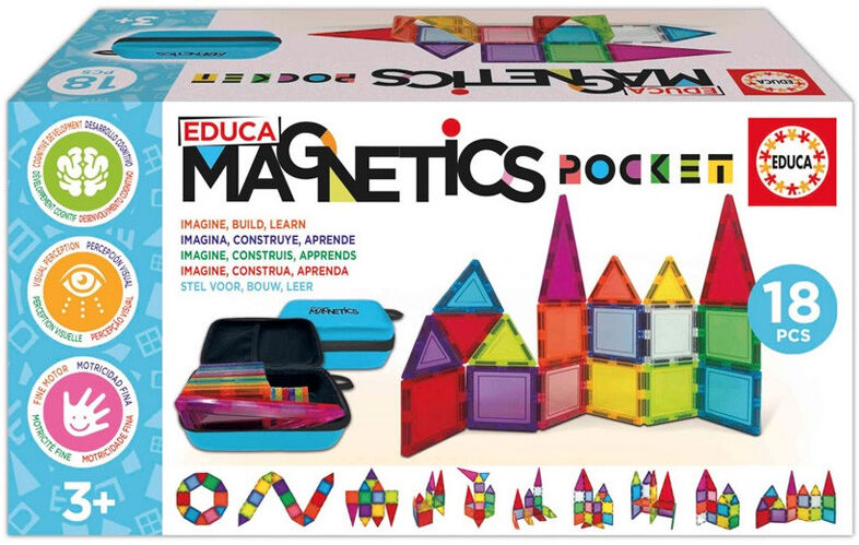 EDUCA BORRAS Magnetics Pocket 18 pcs - Educa