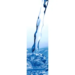 XIMAX Paneelheizkörper P1 Plan Print mit Mittenanschluss, 1800 x 520 mm, Motiv P2 Wasser 1, 952 Watt - 1800x520x63 mm, 952 Watt - P2 (Wasser 1)