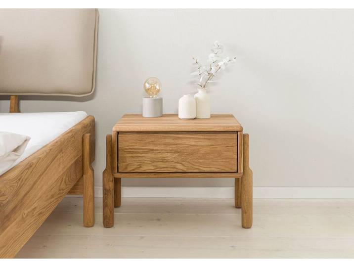 Nachttisch Eiche 58x36x41 natur geölt KIEL #10