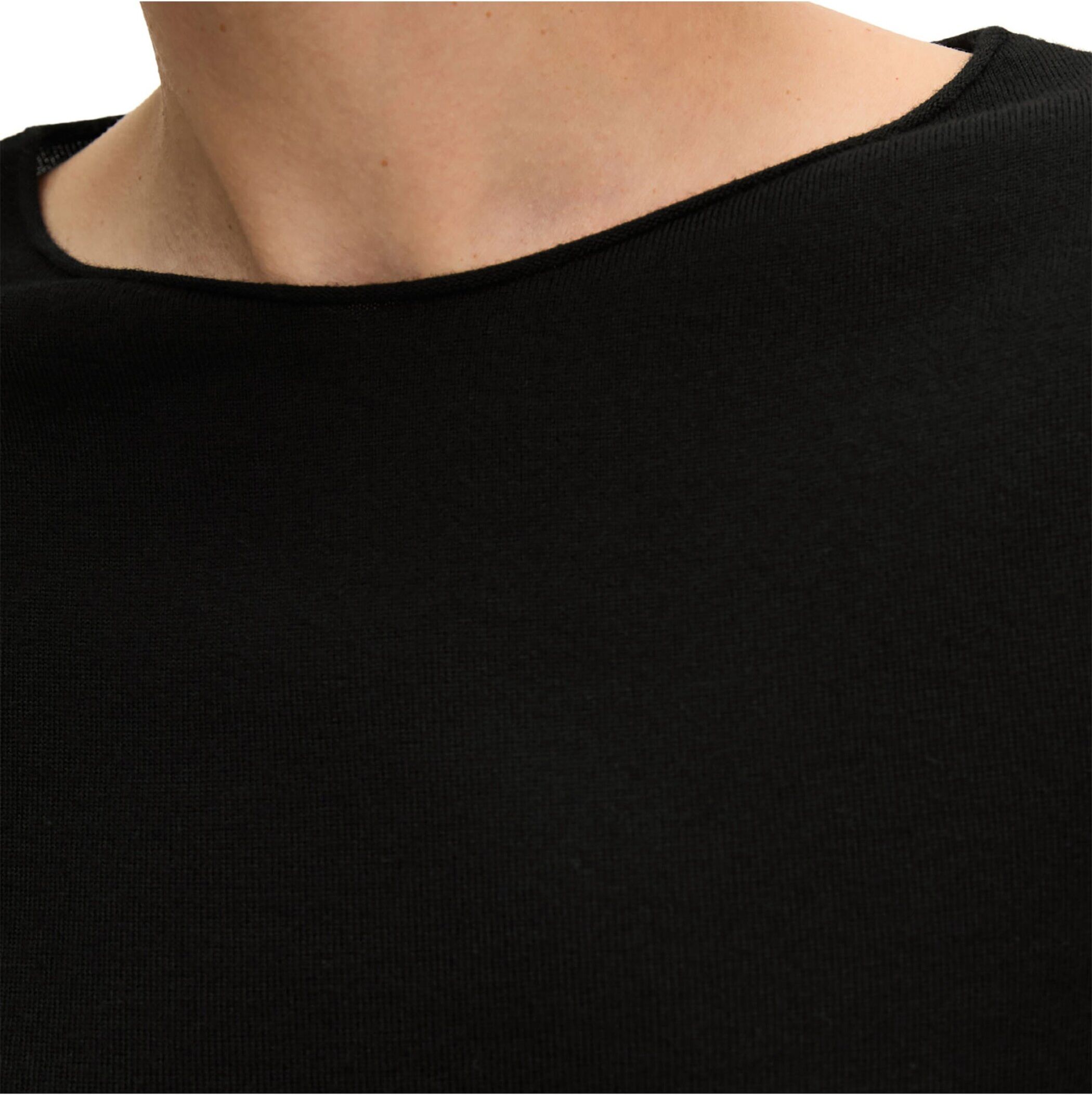Marc O' Polo Sweater MARC O'POLO "Strickpullover Knit Pullovers Longsleeve 1er Pack", Damen, Gr. XL, schwarz, Obermaterial: 100% Schurwolle WV., Sweatshirts Sweater
