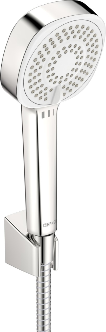 Hansa Handbrausegarnitur HANSABASICJET Style 4460 3-strahlig chr 44600133