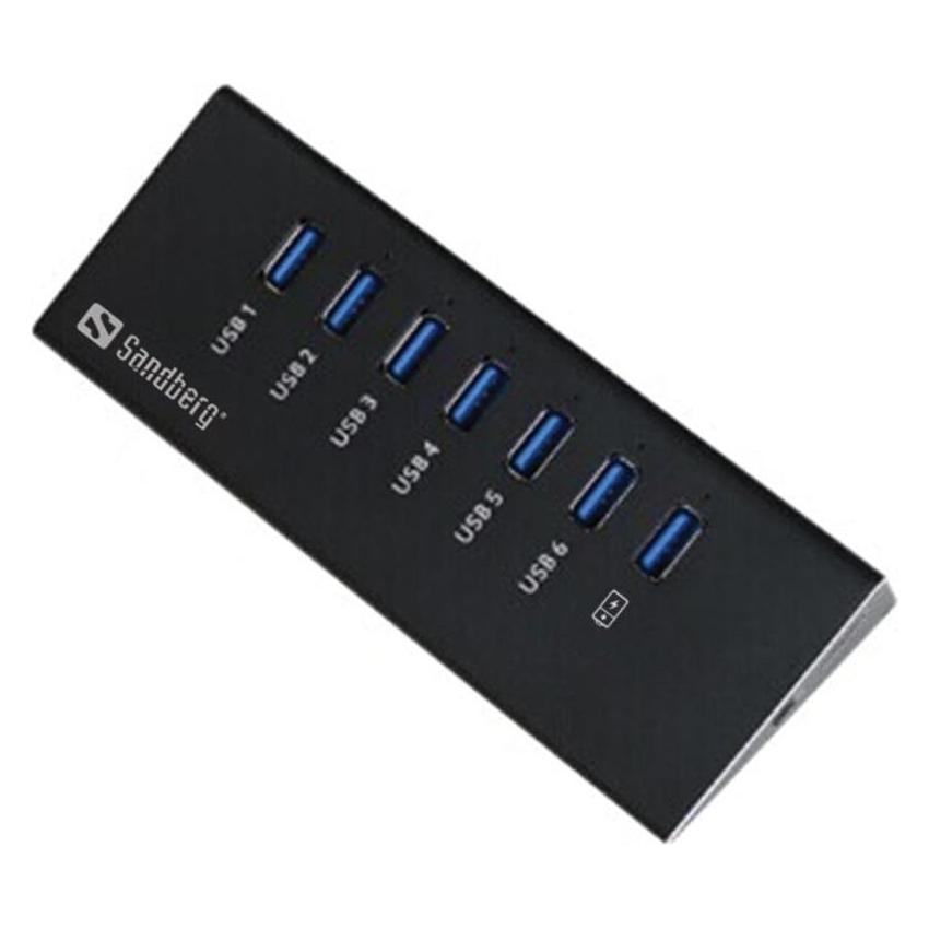 Sandberg USB 3.0 Hub (USB-A, 7 Ports) (133-82)
