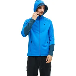 Peak Performance Layer Rider Essentials Zip Hood, blau