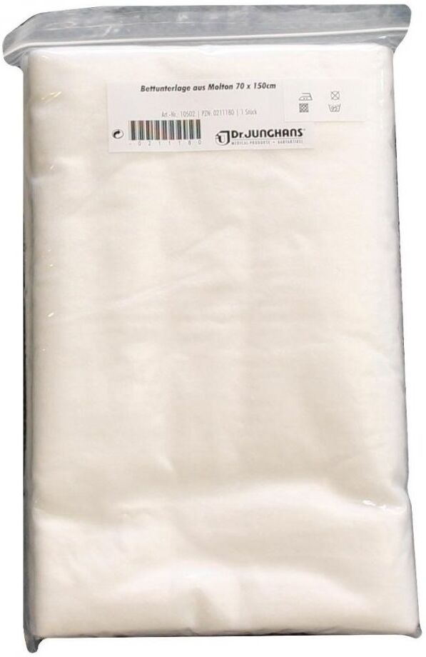 Molton Bettunterlage 70x150 cm