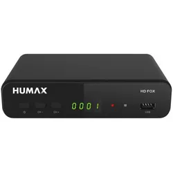 Humax HD Fox (DVB-S, DVB-S2), TV Receiver, Schwarz