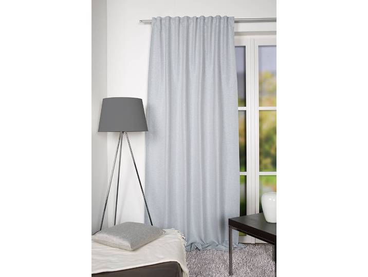 Rideau à ruflette John 135 x 245cm Beige/Beige