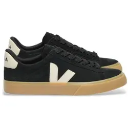 VEJA für Damen. CP0303692 Campo Leder Turnschuhe schwarz (39), Wohnung, Schnürsenkel, Lässig