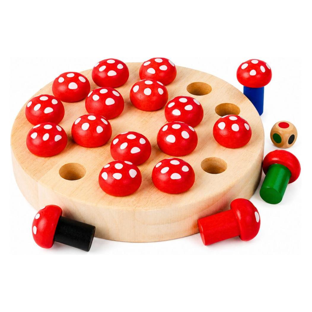 Lean Toys Fliegenpilz-Memory-Spiel (2 - 4 Spieler) (49674159)
