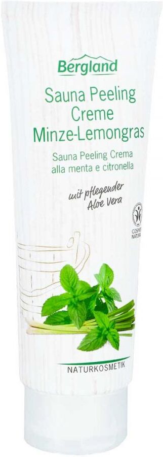 Sauna Peeling Creme Minze-lemongras