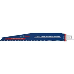 Bosch Professional Zubehör, Sägeblatt, EXPERT ‘Wood with Metal Demolition’ S 1167 XHM Säbelsägeblatt, 3 Stück
