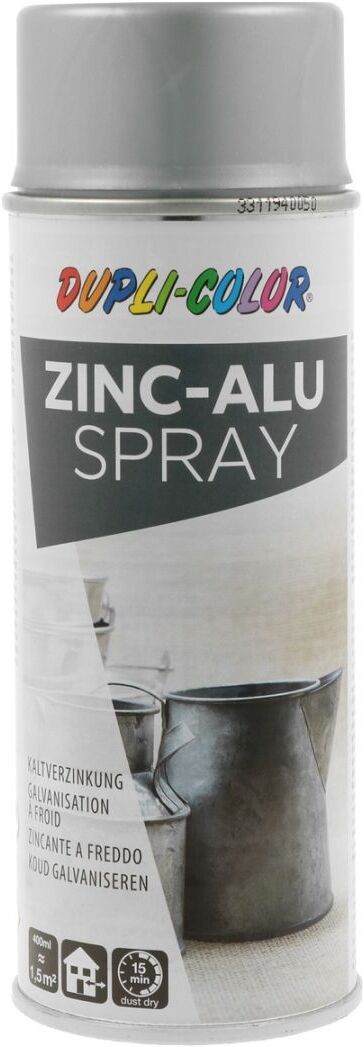 european aerosols DUPLI-COLOR ZINC-ALU SPRAY, silber, 400 ml