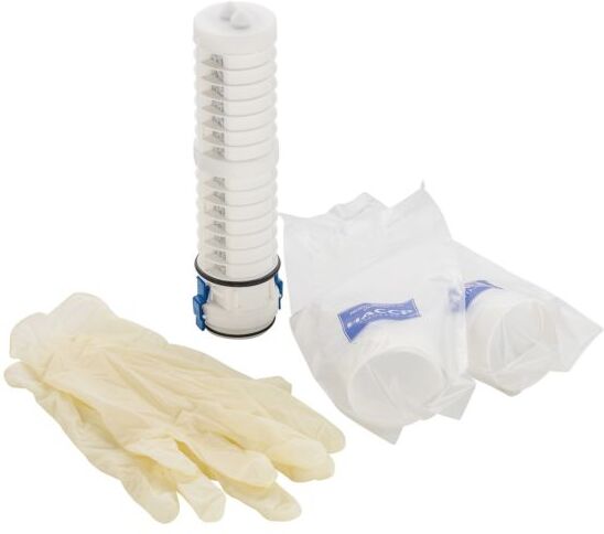 BWT Hygiene-Set 23966 2 Filtergewebehülsen, 1 Kalkkartusche, 1 Paar Hygienehandschuhe