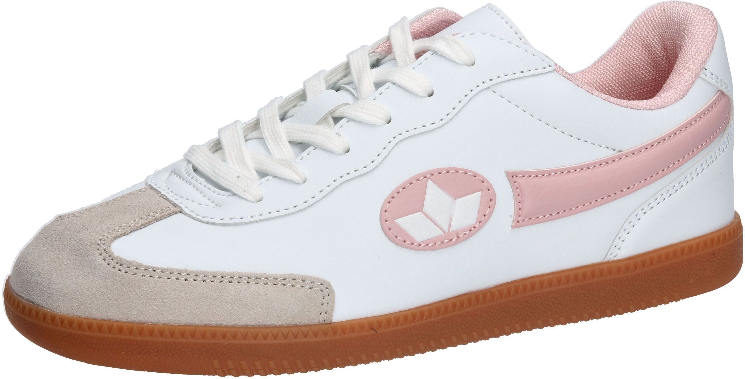 Sneaker LICO "Freizeitschuh Shuttle", Damen, Gr. 38, Textil, weiss (weiß), Synthetik, Schuhe Sneaker weiß 38, Textil