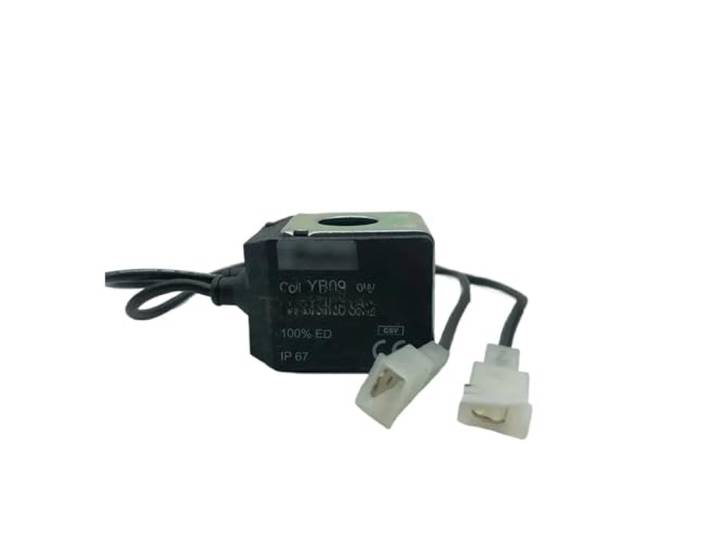 Brühkopf-Körperspulen-Ablaufanschlüsse YB09 9W Magnetventil, kompatibel mit Expobar, Kaffeemaschine N Magnetventil for Kaffeemaschine(1 Pack)
