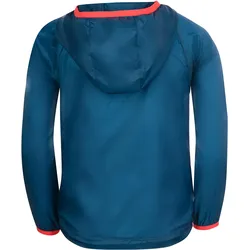 Trollkids, Unisex, Velojacke, Kids Fjell Running Jacket, Blau
