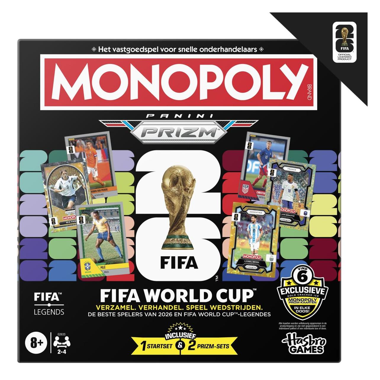 Hasbro Monopoly Fifa Edition Core Game (Niederländisch, 2 - 6 Spieler) (G26331040)