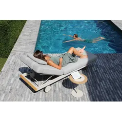 Haven komfortable Sonnenliege Mokka