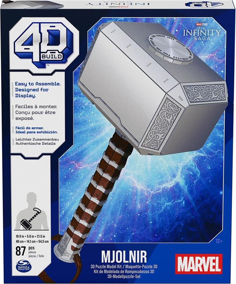 Spin Master 4D Build Marvel's Thor's Hammer modelbouwset