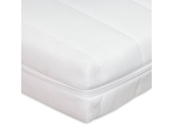 Sleepneo Kindermatratze 90x200 mit Trittkante, Höhe 11cm, Babymatratze 90x200, Weiß, H2, Füllung: Polyester, 90x200 cm, Schlafen, Babybettausstattung