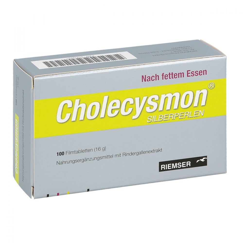 Esteve Pharmaceuticals GmbH Cholecysmon Silberperlen 01218221