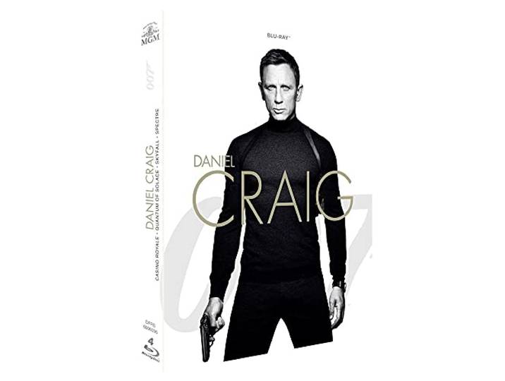 James Bond 007 - Daniel Craig : Casino Royale + Quantum Of Solace + Skyfall + 007 Spectre