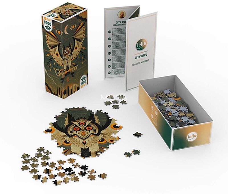 iello Puzzle Universe 1000 pcs - City Owl