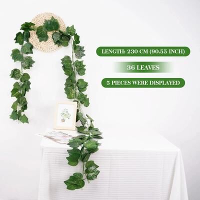Inspire Essentials EverGreen Ivy Hanging Vine Artificial Garland For Home Garden Decor 8