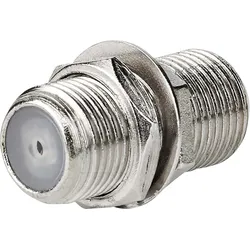 N CSGB41940ME - Satelliten- und Antennenadapter, F Buchse > F Buchse, gerade, Si