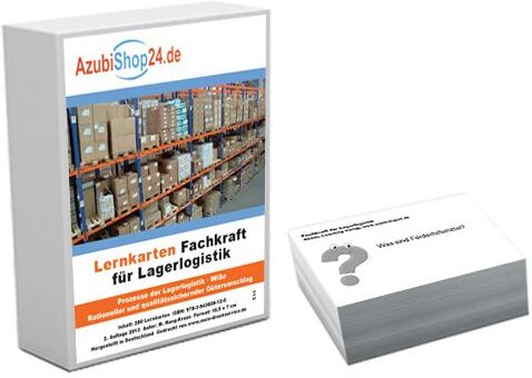 AzubiShop24.de Lernkarten IHK-Abschlussprüfung Fachkraft für Lagerlogistik - Preis vom 09.10.2026 07:28:09 h