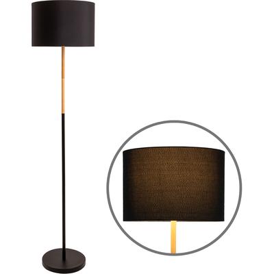 NÄVE Stehlampe "Tessile", schwarz, 1, 1 Stk., Leuchten, Stehlampe Standleuchte