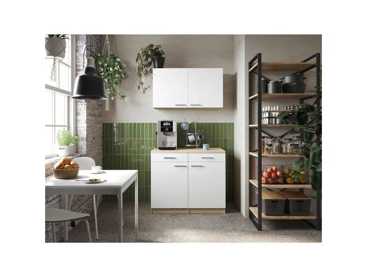 BUFFET Merle Weiß/Eiche Dekor B:100cm