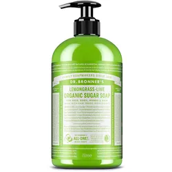 710ml DR. BRONNER'S ORGANIC SUGAR SOAP Lemongrass
