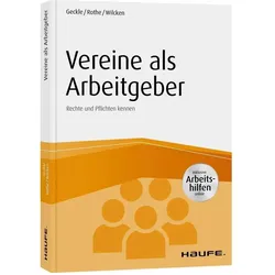 Vereine als Arbeitgeber, Fachbücher von Stephan Wilcken, Gerhard Geckle
