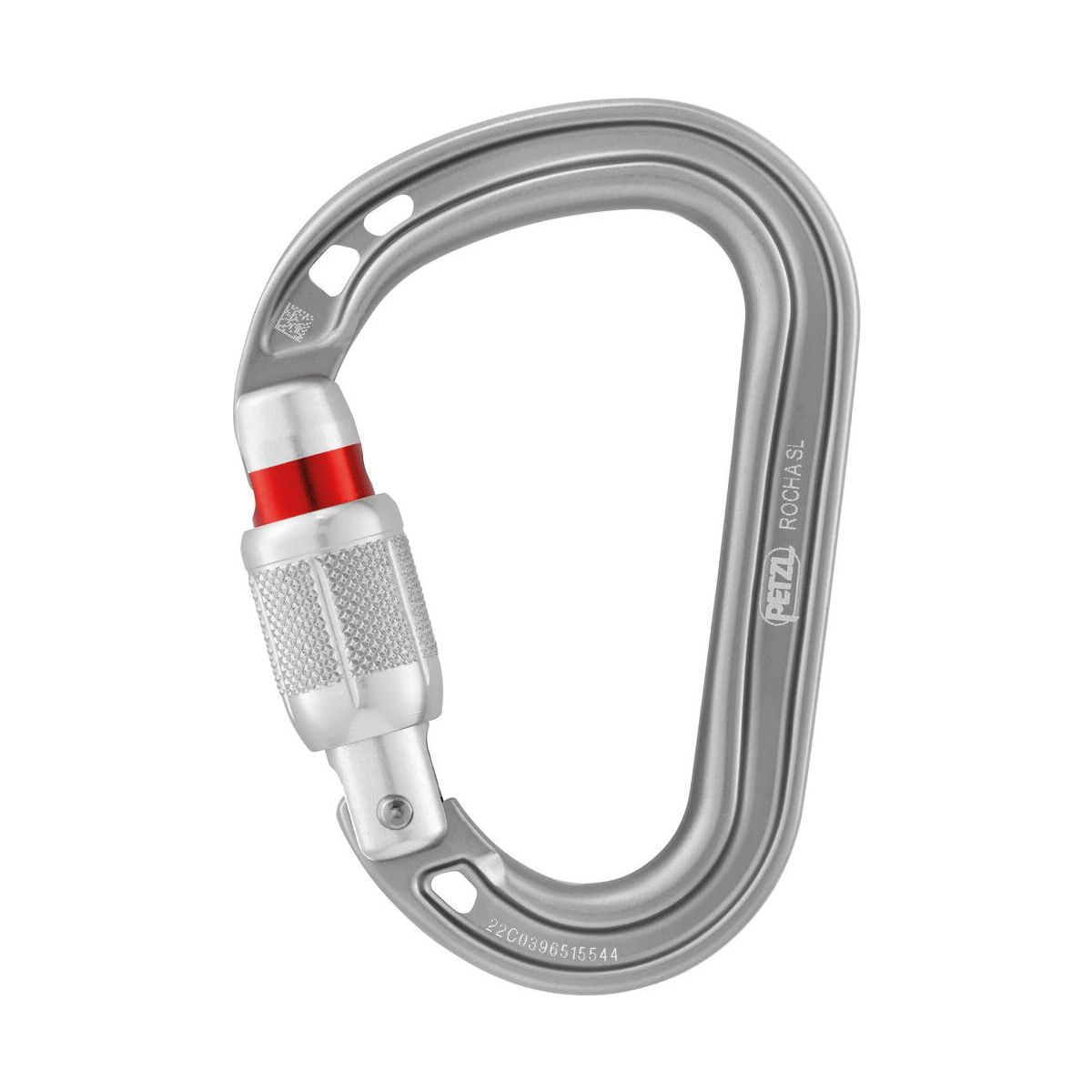 Petzl Rocha light gray SCREW-LOCK M027AA01
