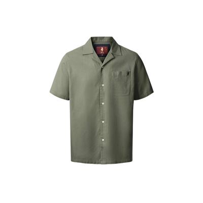 Langarmhemd MCS "MCS Shirt MCJackson Shirt", Herren, Gr. XL, Normalgrößen, grün (beetle), Obermaterial: 100% Baumwolle, Hemden