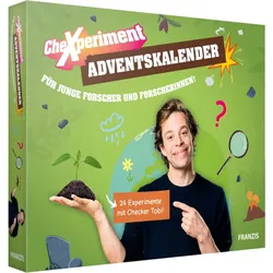 FRANZIS CheXperiment Adventskalender mit Checker Tobi – Experimente ab 8 Jahren